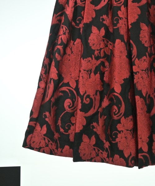 DRIES VAN NOTEN（ドリスヴァンノッテン）ロング・マキシ丈スカート 赤 サイズ:36(XS位) レディース/2200696680038