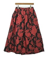 DRIES VAN NOTEN（ドリスヴァンノッテン）ロング・マキシ丈スカート 赤 サイズ:36(XS位) レディース/2200696680038