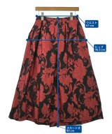 DRIES VAN NOTEN（ドリスヴァンノッテン）ロング・マキシ丈スカート 赤 サイズ:36(XS位) レディース/2200696680038