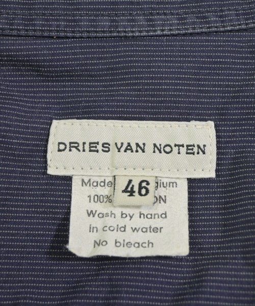DRIES VAN NOTEN（ドリスヴァンノッテン）カジュアルシャツ 紺 サイズ:46(M位) メンズ/2200692359020
