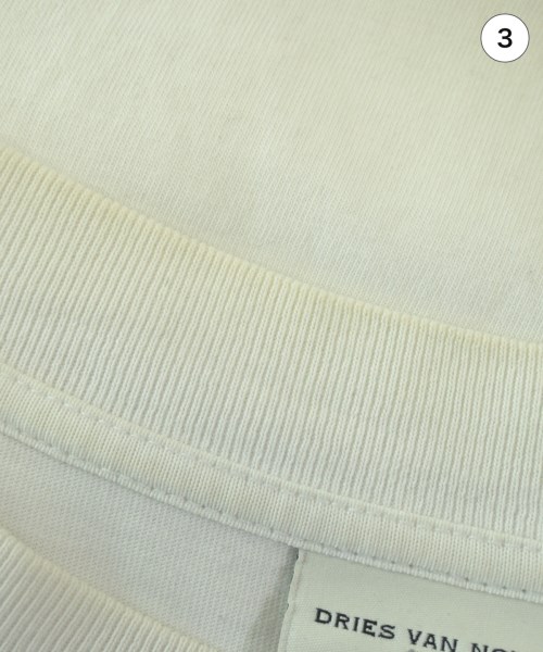 DRIES VAN NOTEN（ドリスヴァンノッテン）Tシャツ・カットソー 白 サイズ:M メンズ/2200696952098