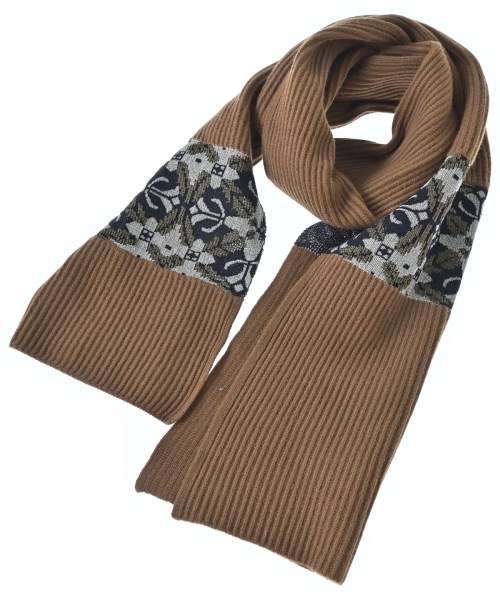 DRIES VAN NOTEN(ドリスヴァンノッテン)マフラー 茶 サイズ:-/2200697345035