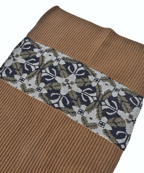 DRIES VAN NOTEN（ドリスヴァンノッテン）マフラー 茶 サイズ:- レディース/2200697345035