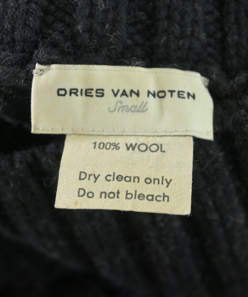 DRIES VAN NOTEN（ドリスヴァンノッテン）ニット・セーター 黒 サイズ:S レディース/2200691657165