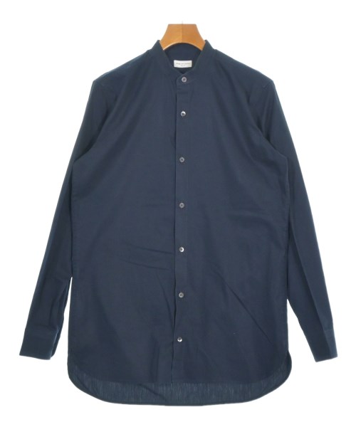 DRIES VAN NOTEN(ドリスヴァンノッテン)カジュアルシャツ 紺 サイズ:46(M位)/2200695767075