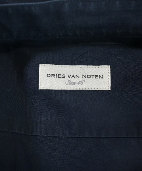 DRIES VAN NOTEN（ドリスヴァンノッテン）カジュアルシャツ 紺 サイズ:46(M位) メンズ/2200695767075