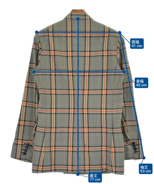 DRIES VAN NOTEN（ドリスヴァンノッテン）テーラードジャケット グレー サイズ:-(L位) レディース/2200697625038
