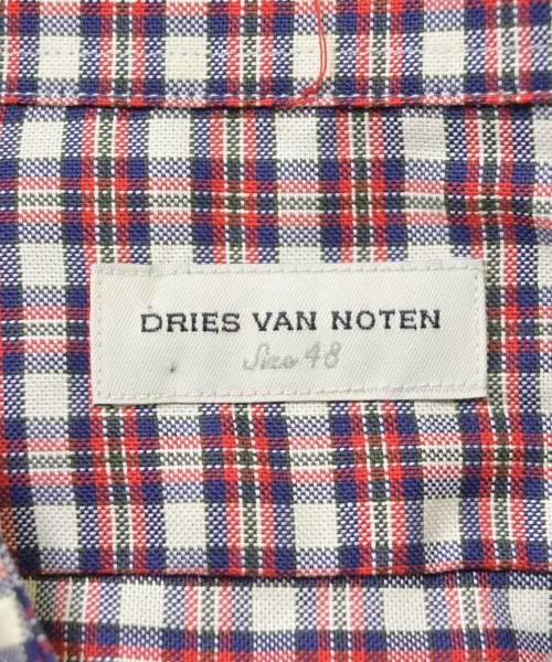 DRIES VAN NOTEN（ドリスヴァンノッテン）カジュアルシャツ 赤 サイズ:48(L位) メンズ/2200697936349