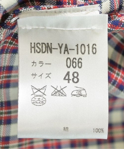 DRIES VAN NOTEN（ドリスヴァンノッテン）カジュアルシャツ 赤 サイズ:48(L位) メンズ/2200697936349