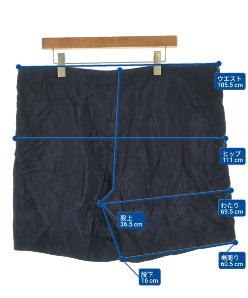 DRIES VAN NOTEN（ドリスヴァンノッテン）ショートパンツ 紺 サイズ:34(XXS位) レディース/2200697936905