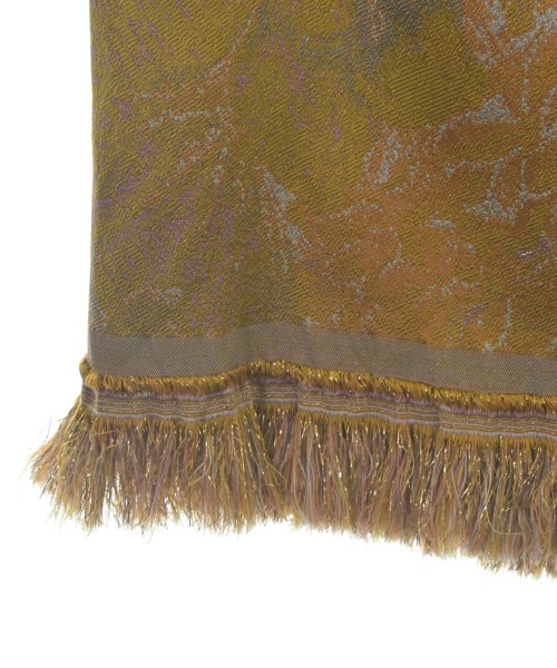 DRIES VAN NOTEN（ドリスヴァンノッテン）ひざ丈スカート 茶 サイズ:36(XS位) レディース/2200693373308