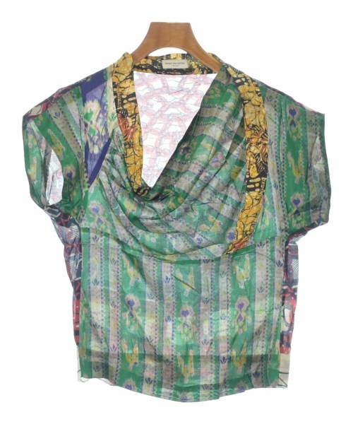 DRIES VAN NOTEN(ドリスヴァンノッテン)カジュアルシャツ 緑 サイズ:36(XS位)/2200698567450