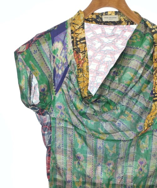 DRIES VAN NOTEN（ドリスヴァンノッテン）カジュアルシャツ 緑 サイズ:36(XS位) レディース/2200698567450