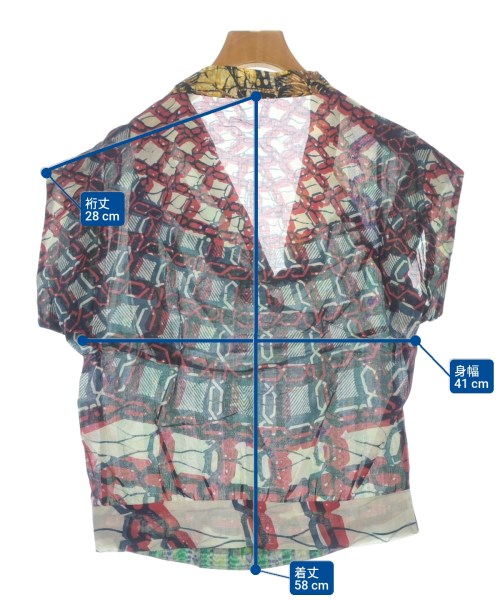 DRIES VAN NOTEN（ドリスヴァンノッテン）カジュアルシャツ 緑 サイズ:36(XS位) レディース/2200698567450