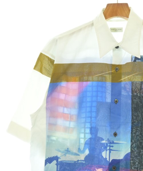 DRIES VAN NOTEN（ドリスヴァンノッテン）カジュアルシャツ 白 サイズ:M メンズ/2200698986015