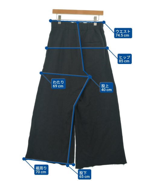 DRIES VAN NOTEN（ドリスヴァンノッテン）スウェットパンツ 黒 サイズ:M メンズ/2200699234016