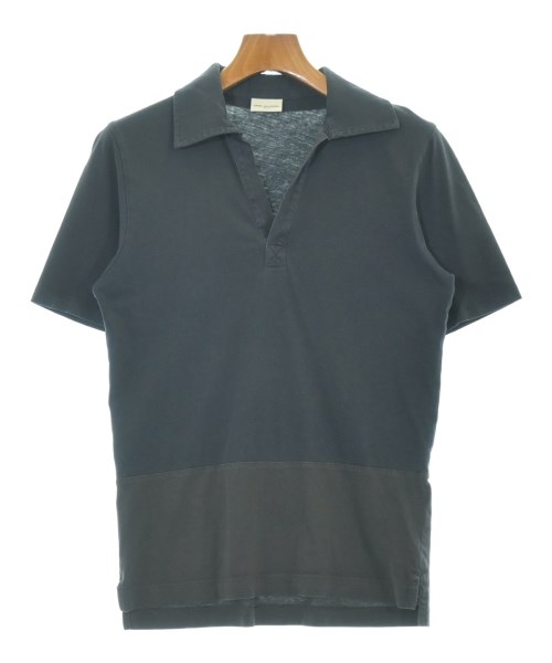 DRIES VAN NOTEN(ドリスヴァンノッテン)ポロシャツ 紺 サイズ:S/2200700096046