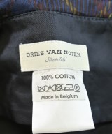 DRIES VAN NOTEN（ドリスヴァンノッテン）ひざ丈スカート 紺 サイズ:36(XS位) レディース/2200697237026