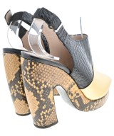 DRIES VAN NOTEN（ドリスヴァンノッテン）パンプス ゴールド サイズ:EU38(24.5cm位) レディース/2200698848863