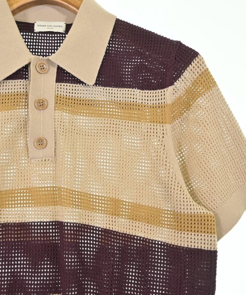 DRIES VAN NOTEN（ドリスヴァンノッテン）ポロシャツ ベージュ サイズ:S メンズ/2200700871124