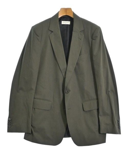 DRIES VAN NOTEN(ドリスヴァンノッテン)テーラードジャケット 緑 サイズ:48(L位)/2200700654048