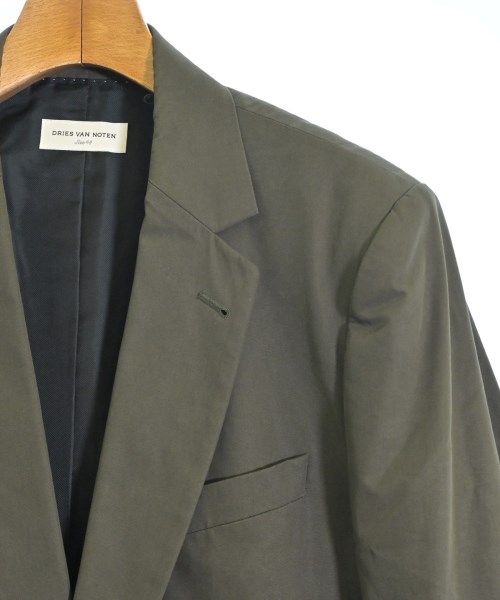DRIES VAN NOTEN（ドリスヴァンノッテン）テーラードジャケット 緑 サイズ:48(L位) メンズ/2200700654048