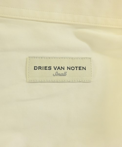 DRIES VAN NOTEN（ドリスヴァンノッテン）カジュアルシャツ 白 サイズ:S メンズ/2200701732059