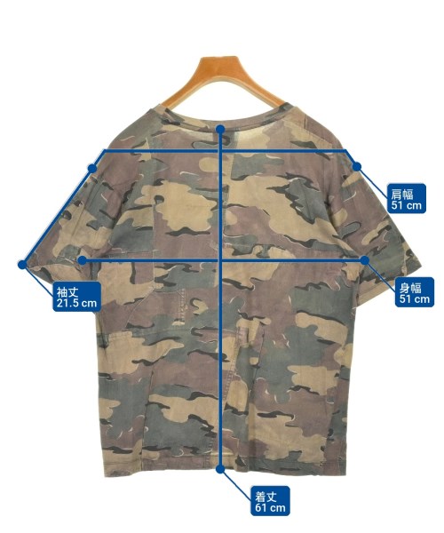 DRIES VAN NOTEN（ドリスヴァンノッテン）Tシャツ・カットソー 茶 サイズ:L メンズ/2200699381208