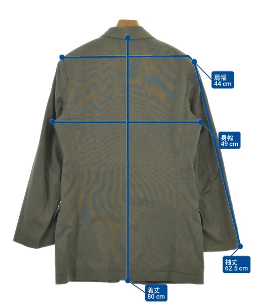 DRIES VAN NOTEN（ドリスヴァンノッテン）ジャケット カーキ サイズ:46(M位) メンズ/2200702010026