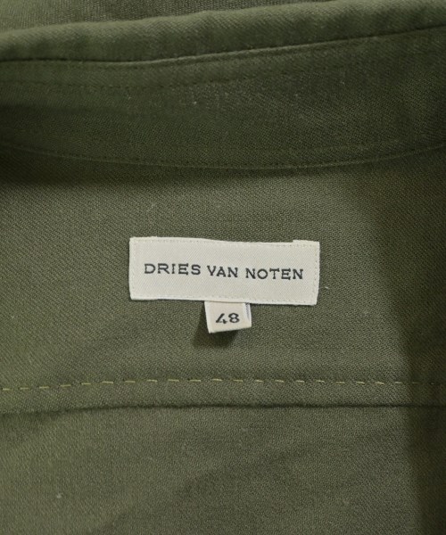 DRIES VAN NOTEN（ドリスヴァンノッテン）カジュアルシャツ 緑 サイズ:48(L位) メンズ/2200654685167
