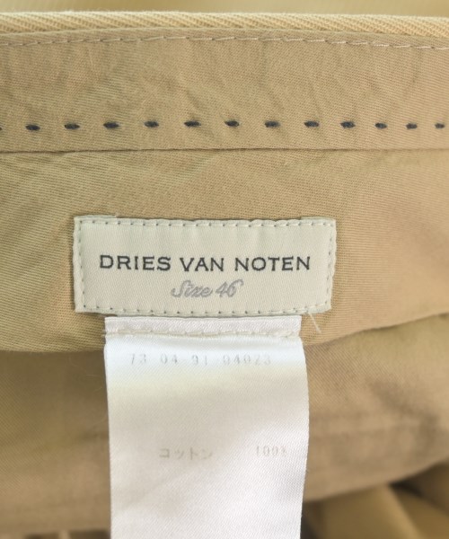 DRIES VAN NOTEN（ドリスヴァンノッテン）スラックス ベージュ サイズ:46(M位) メンズ/2200654685181