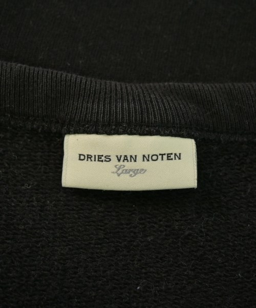 DRIES VAN NOTEN（ドリスヴァンノッテン）スウェット 黒 サイズ:L メンズ/2200654828083