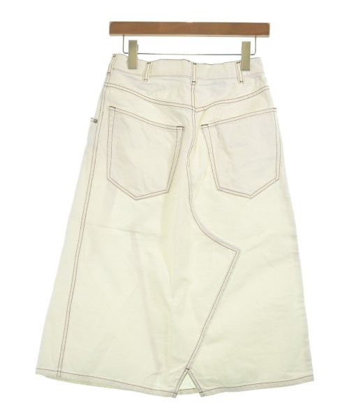 DRIES VAN NOTEN（ドリスヴァンノッテン）ロング・マキシ丈スカート 白 サイズ:34(XXS位) レディース/2200655022152