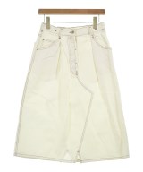 DRIES VAN NOTEN（ドリスヴァンノッテン）ロング・マキシ丈スカート 白 サイズ:34(XXS位) レディース/2200655022152