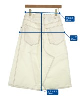 DRIES VAN NOTEN（ドリスヴァンノッテン）ロング・マキシ丈スカート 白 サイズ:34(XXS位) レディース/2200655022152