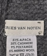DRIES VAN NOTEN（ドリスヴァンノッテン）マフラー 黒 サイズ:- レディース/2200617364092