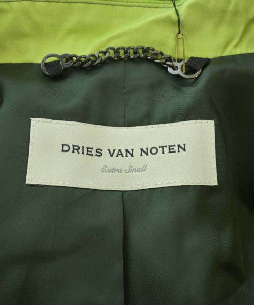 DRIES VAN NOTEN（ドリスヴァンノッテン）ステンカラーコート 緑 サイズ:XS レディース/2200655508045