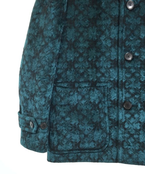 DRIES VAN NOTEN（ドリスヴァンノッテン）ステンカラーコート 青 サイズ:S メンズ/2200655660019