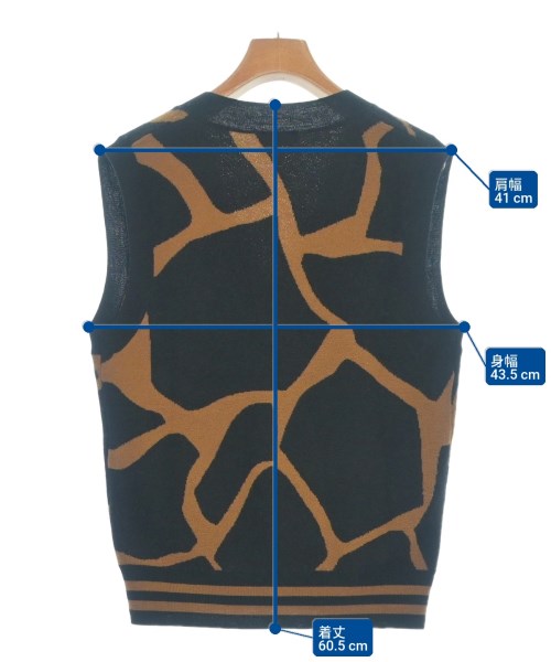 DRIES VAN NOTEN（ドリスヴァンノッテン）ベスト 黒 サイズ:XS レディース/2200650594173