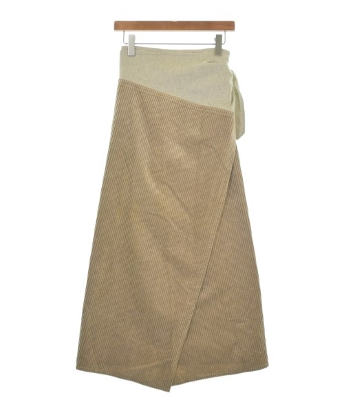 DRIES VAN NOTEN(ドリスヴァンノッテン)ロング・マキシ丈スカート ベージュ サイズ:38(S位)/2200654154021