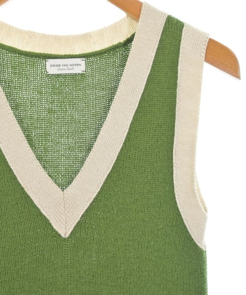 DRIES VAN NOTEN（ドリスヴァンノッテン）ベスト/ノースリーブ 緑 サイズ:XS レディース/2200656061044