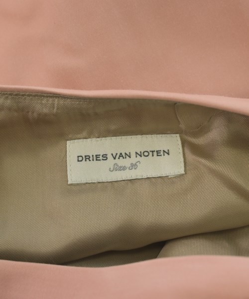 DRIES VAN NOTEN（ドリスヴァンノッテン）ひざ丈スカート ピンク サイズ:36(XS位) レディース/2200656950027