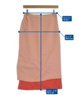 DRIES VAN NOTEN（ドリスヴァンノッテン）ひざ丈スカート ピンク サイズ:36(XS位) レディース/2200656950027