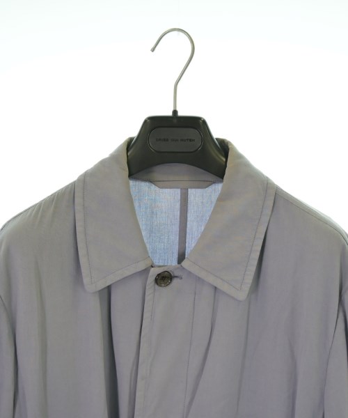 DRIES VAN NOTEN（ドリスヴァンノッテン）ステンカラーコート 紫 サイズ:48(L位) メンズ/2200650892026