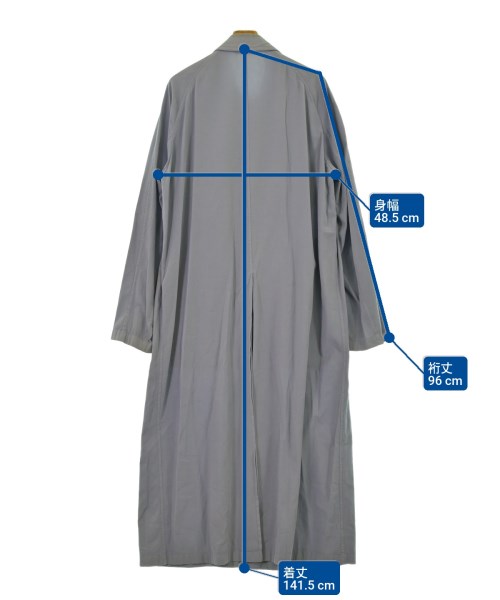 DRIES VAN NOTEN（ドリスヴァンノッテン）ステンカラーコート 紫 サイズ:48(L位) メンズ/2200650892026