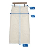 DRIES VAN NOTEN（ドリスヴァンノッテン）ロング・マキシ丈スカート 白 サイズ:38(S位) レディース/2200653988115