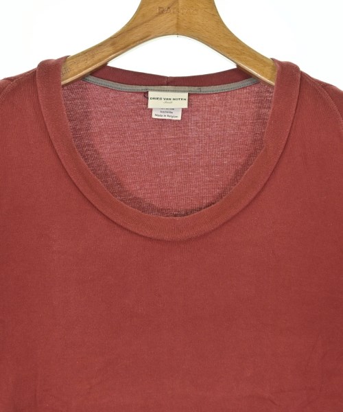 DRIES VAN NOTEN（ドリスヴァンノッテン）Tシャツ・カットソー 赤 サイズ:S メンズ/2200657491215