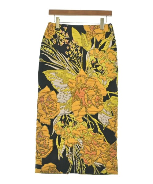 DRIES VAN NOTEN(ドリスヴァンノッテン)ロング・マキシ丈スカート 黒 サイズ:36(XS位)/2200652975321