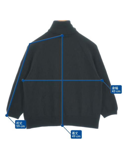 DRIES VAN NOTEN（ドリスヴァンノッテン）ニット・セーター 黒 サイズ:M レディース/2200657669089