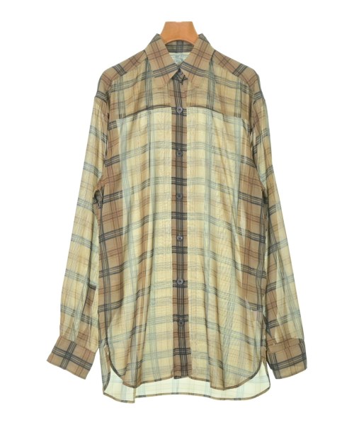 DRIES VAN NOTEN(ドリスヴァンノッテン)カジュアルシャツ ベージュ サイズ:XS/2200655469018